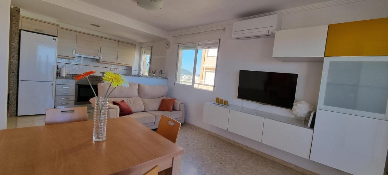 Apartamento Junto Al Mar Oliva Buitenkant foto